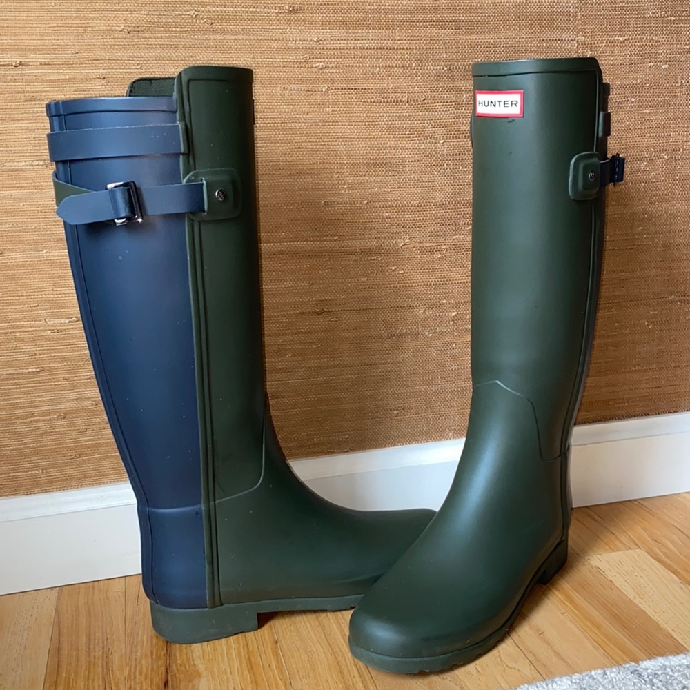 Women’s hunter rain boots, waterproof